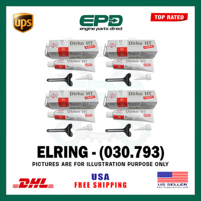 x4 Sealant Dirko Beige Special Silicone 70ml ELRING  Oil Gasket 030.793