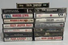R B Soul Funk Cassette Lot Of 15 Tapes Factory Sealed Sam Cooke Hot Chocolate A4