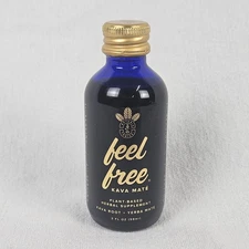 Feel Free Kava Maté 2oz Bottle by Botanic Tonics Exp 06/26 NEW Factory Sealed 