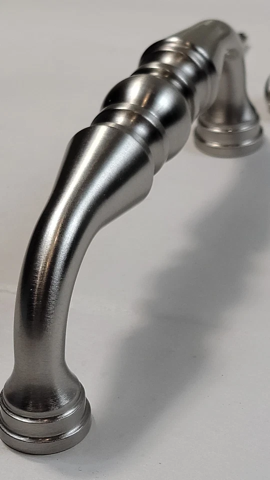 Manija de puerta Baldwin Hardware - Empujar/tirar 6” CTC níquel satinado 2673.150 Lancaster Foto 2 de 4