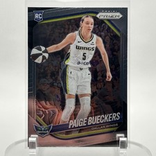 💎🏀Paige Bueckers Prizm RC! 2025 Prizm WNBA RC #5 Rookie Dallas Wings WNBA ROY