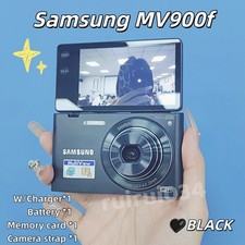 Samsung MV900f Black Digital Camera 1080i HD Video Recording Tiltable Screen