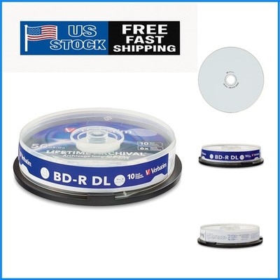 M DISC 50GB Blu-Ray 10pk - 6X Printable Archival Media for Secure Storage