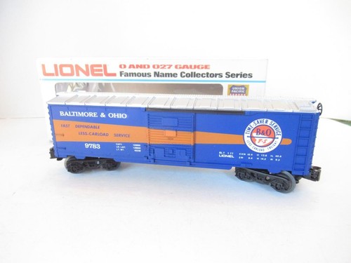 LIONEL MPC - 9783 BALTIMORE & OHIO BOX CAR- 0/027 SCALE -NEW - SH - Picture 1 of 4