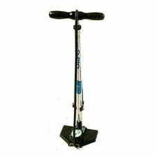 Sapo One Bike Floor Pump Professional High Pressure Chrome - 16bar/232psi