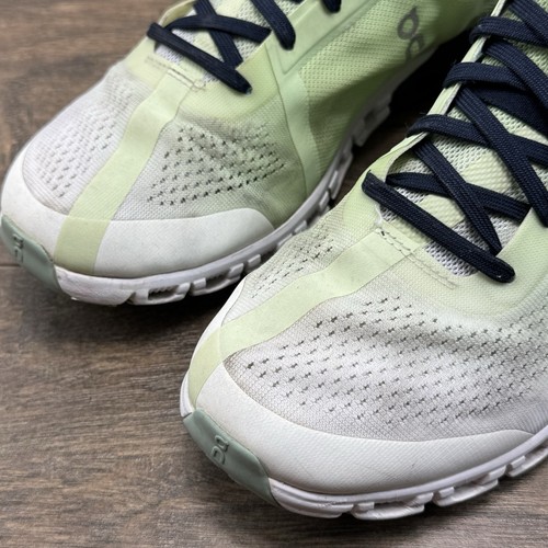 On Cloud Shoes Mens 9.5 Cloudflow 3 Running Meadow/White Athletic Workout-READ - Picture 6 of 12