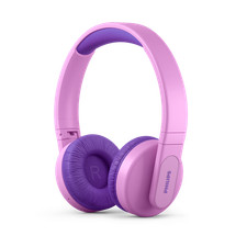 PHILIPS K4206P Kids Wireless On-Ear Headphones-BT-Wired-Parental app control