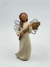 Willow Tree ANGEL OF AUTUMN 4.75” Christmas Ornament by Susan Lordi 2001 DEMDACO
