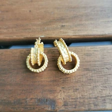 Julie Vos Marbella 24K Gold Plate Hoop Earrings