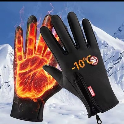 Handschuhe Wasserabstoßend Warm Fahrrad Roller Scooter Gr.M