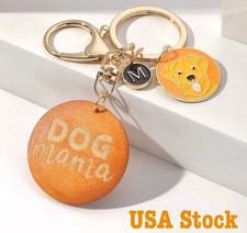 Cute Dog Keychain Keyring Handbag Bag Pendant Woman Girl Birthday Gift Orange