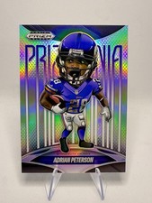 2025 Prizm Black Adrian Peterson Prizmatia (C...