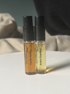 les indemodables vanille havane & Ambre supreme 3 ml bundle 