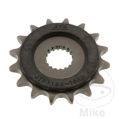 JT SPROCKETS 16T 525 Rubber Transmission Sprocket
