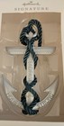 Hallmark Signature Anchor Steadfast Honest Strong Christmas Holiday Ornament NEW — photo 3