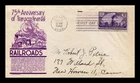 TRANSCONTINENTAL RAILROAD 75TH ANNIVERSARY FDC SCOTT 922 ANDERSON US COVER