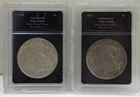 1923, 1924 US Peace Silver $1  VG Collectors Slab Bradford