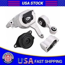 Engine Motor & Transmission Mount Kit 4Pcs for 07-16 Nissan Altima 2.5L Auto CVT