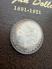 1885 P  $1 Morgan Silver Dollar Toning