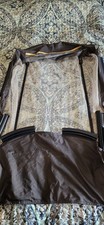 Graco Baby Trend Pack N Play Playpen Clip On Mesh Bassinet Insert Poles Black