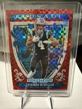2025 Panini Rookies & Stars - Crusade Tetairoa McMillan #6 Red Plaid (RC)