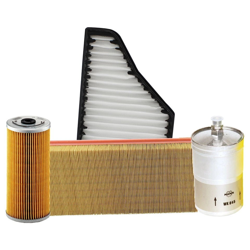 Kit de filtro de aceite de motor de combustible de cabina de aire Mann-Filter para Mercedes-Benz 500SEL Foto 2 de 2