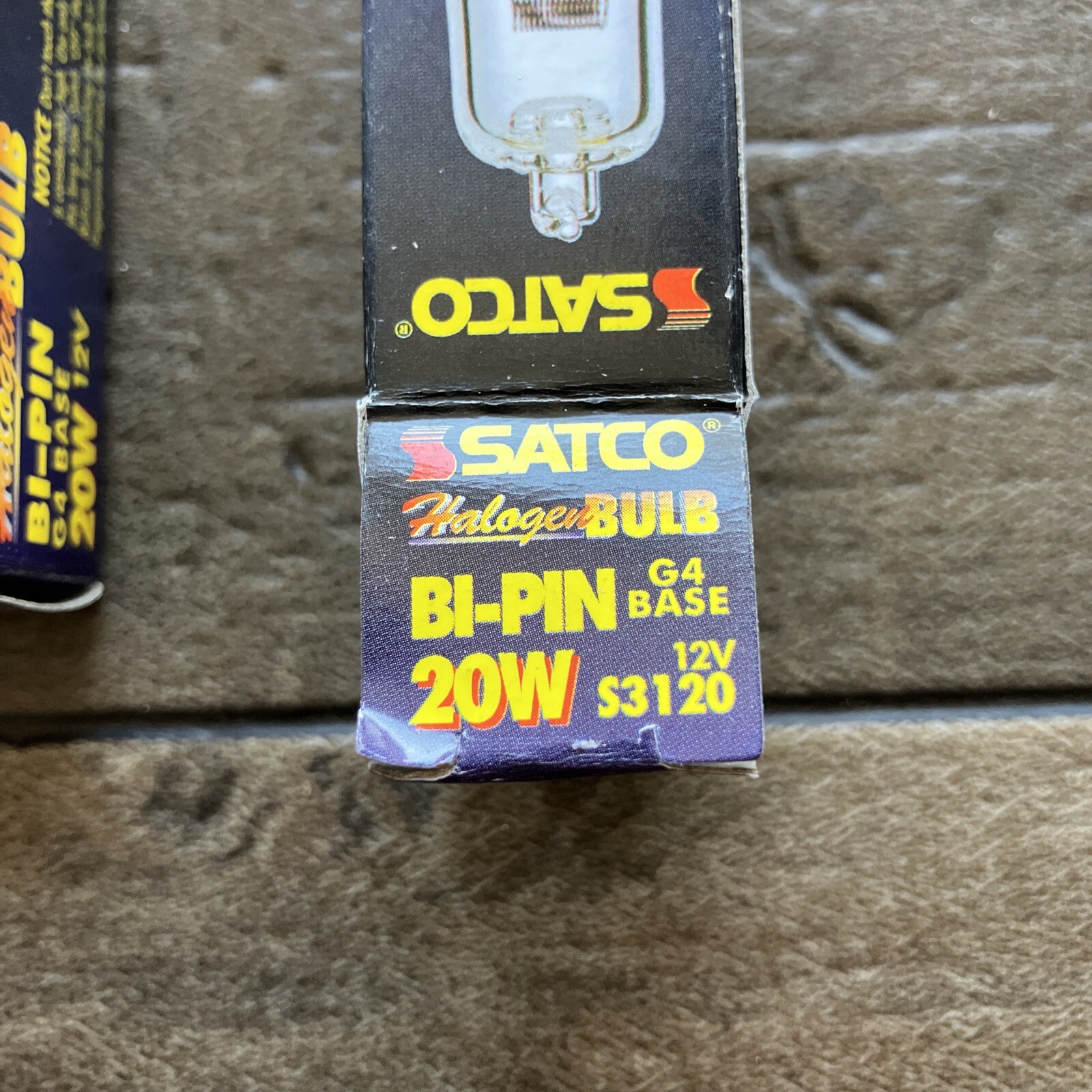 Lot Of 4 Satco S3120 Bulb 20W Watt T3 Clear 12V 2-Pin Bi-Pin G4 2900K ...