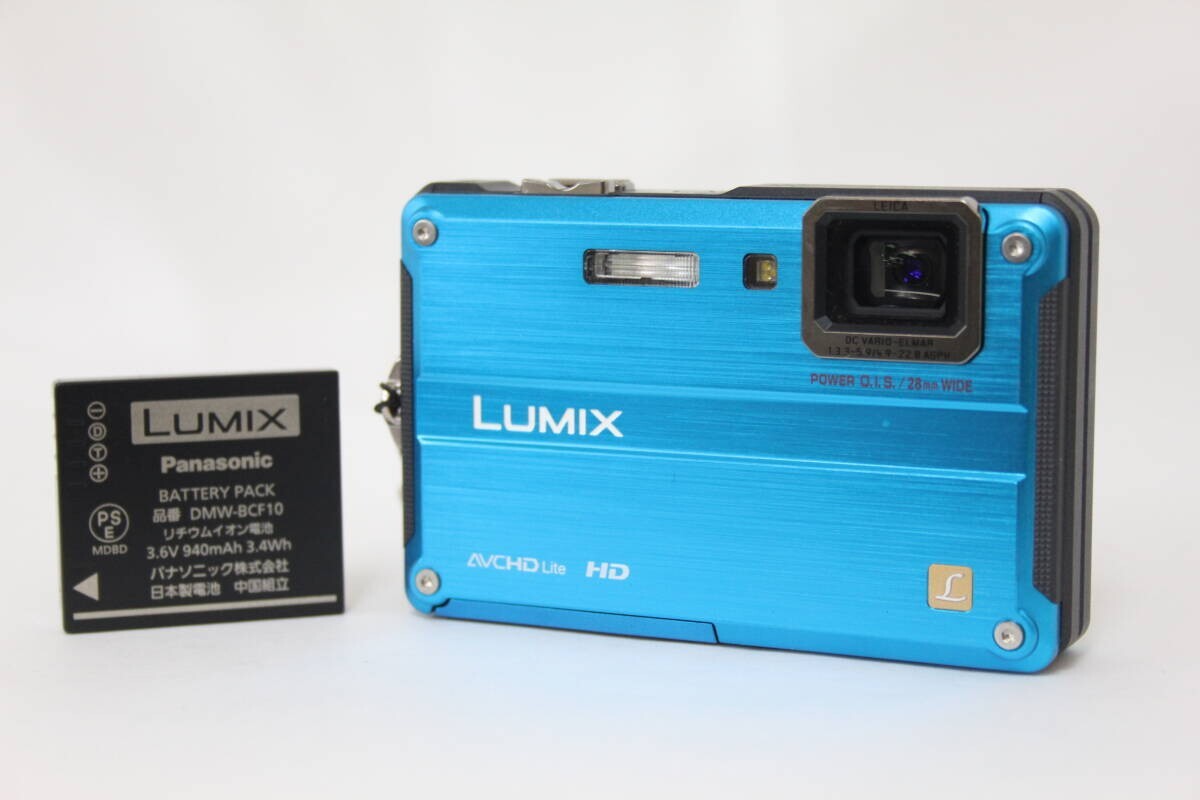 Panasonic LUMIX DMC-FT2 Blue Compact Digital Camera Japanese