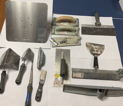 Entire Lot of  Drywall Tools, Taping Knives, WalBoard Tools, Hand Sanders