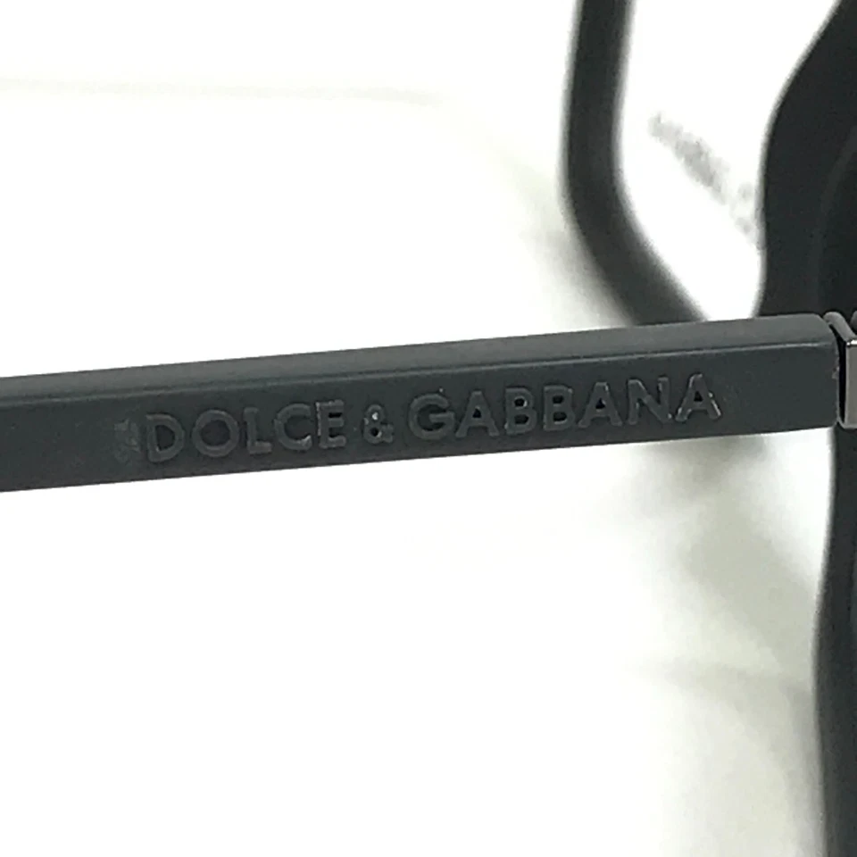 Monturas de gafas Dolce & Gabbana DG5021 2809 mate gris oscuro amarillo 54-16-140 Foto 4 de 4