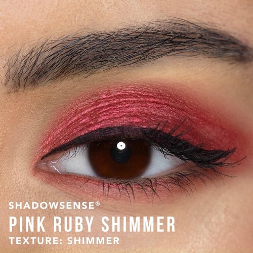ShadowSense PINK RUBY SHIMMER New LE Creme to Powder Eyeshadow By SeneGence - Picture 7 of 8