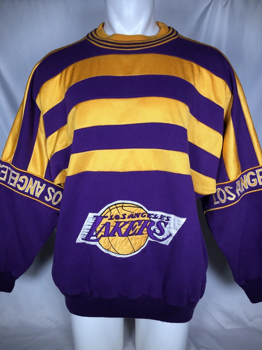 Embroidered Vintage 90s Los Angeles Lakers Sweatshirt/los -  in 2023