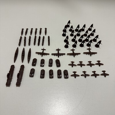 Axis & Allies 1942 Board Game Replacement Brown Soviet Union USSR Pieces 1984