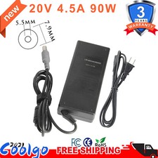 20V 4.5A 90W Laptop AC Adapter For IBM Lenovo ThinkPad Charger Power Supply Cord