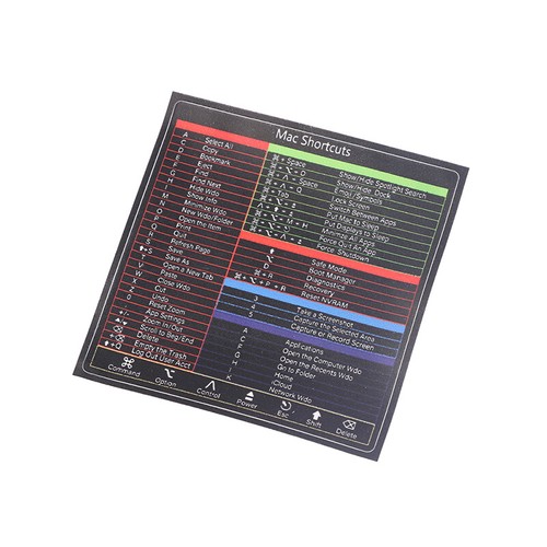 Design for Mac OS System Keyboard Shortcut Sticker for 2022-2008 (13-1 FtF AF - Photo 3/11