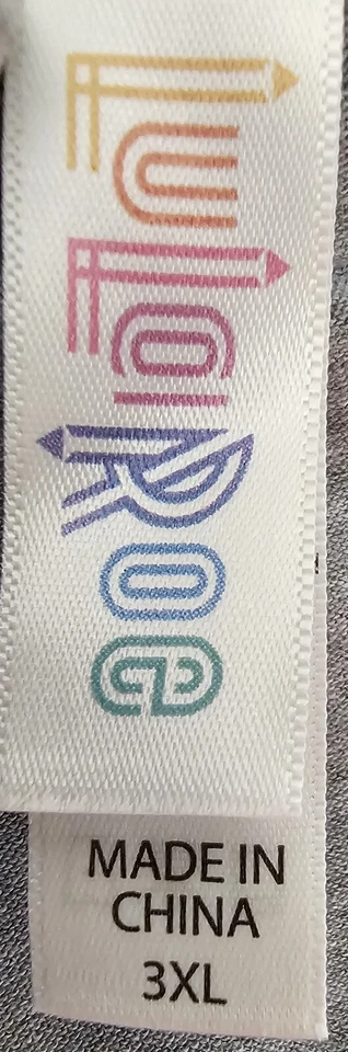 Camisa Top Blusa Mujer LuLaRoe Talla 3XL XXXL 3X Grande Gris Oso Negro Foto 2 de 4