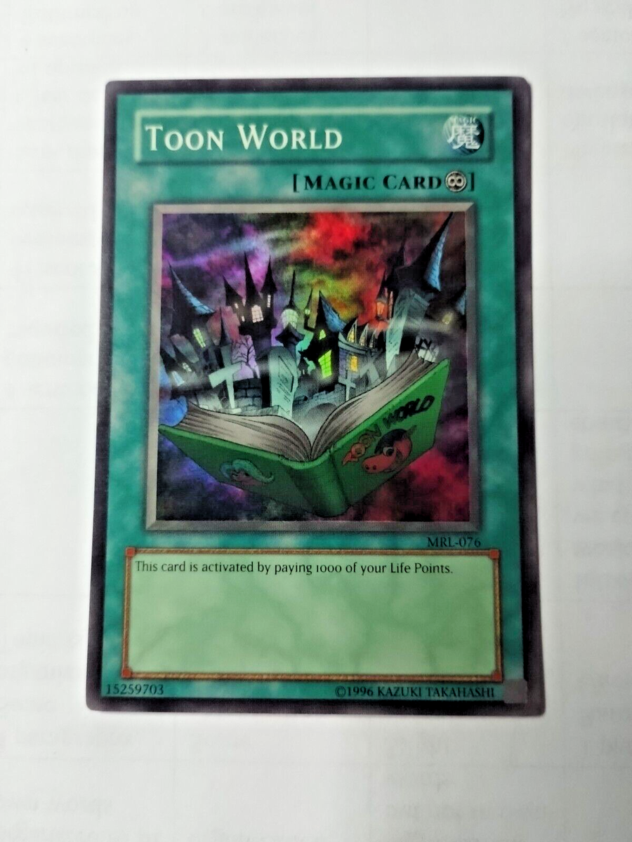 Yu-Gi-Oh! TCG Toon World Magic Ruler MRL-076 Unlimited Super Rare