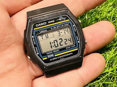 ⭐️ Vintage CASIO W-24 A MARLIN 80's DIGITAL WATCH 248 W24 ⭐️ Vintage CASIO W-24 A MARLIN 80's DIGITAL WATCH 248 W24