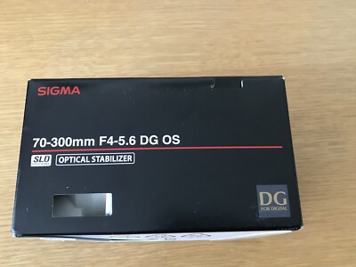 SIGMA 70-300mm F4-5.6 DG OS Objektiv für Canon EOS Topzustand !