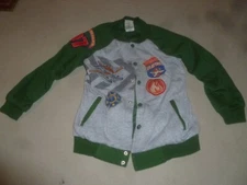 DISNEY COLLECTION PISTON PEAK ATTACK FIRE BOYS JACKET SZE 7/8 SNAP BUTTON KIDS  