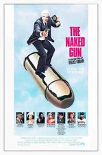 NAKED GUN ORIGINAL ROLLED 27x41 MOVIE POSTER 1988 LESLIE NIELSEN
