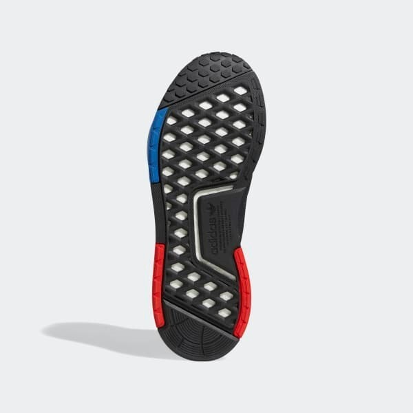 Adidas NMD_V3 - Core Black / Cloud White / Red / Blue - GX3378 - Men's Size 11 image 3