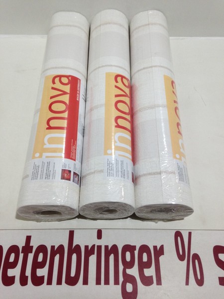 Vliestapete As 3X 95187-2 (3Rollen) Streifen Beige Grau Restposten Wohnzimmer-image