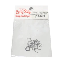 NEW Cal Scale 190-509 Grab Irons .012" Wire Drop Style (20) HO Scale
