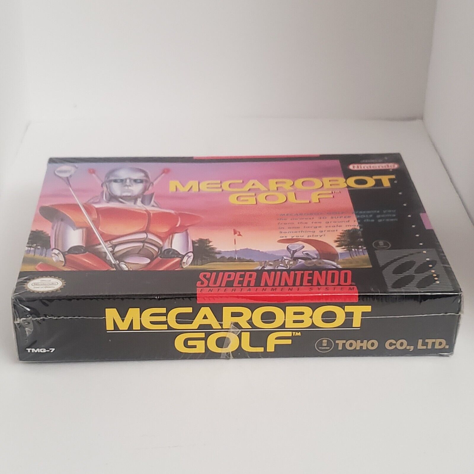 Mecarobot Golf Super Nintendo SNES, New Sealed GRADED WATA 9.2 / A  91521100072