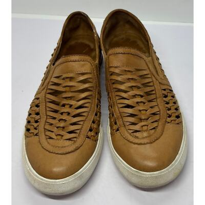 #ad L’Amour Des Pieds Karsha Woven Leather Slip On Sneakers Women#x27;s Size 8.5 $68.00