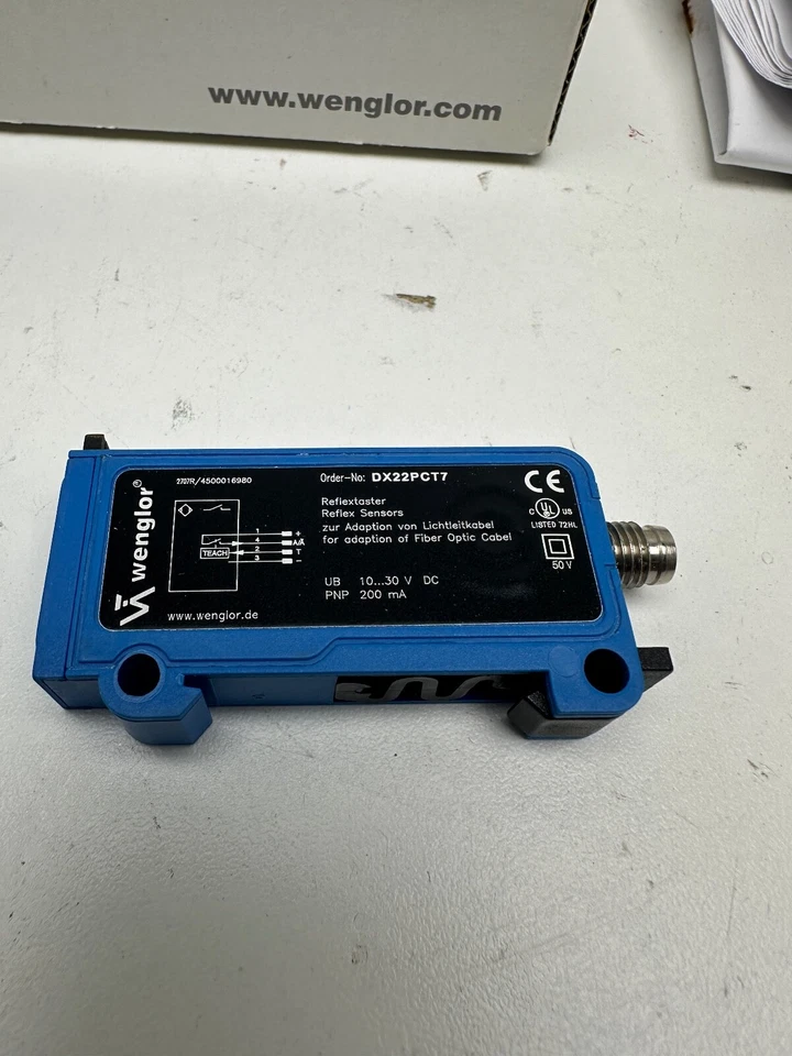 Wenglor DX22PCT7 Reflex Sensor New - Image 3 of 4