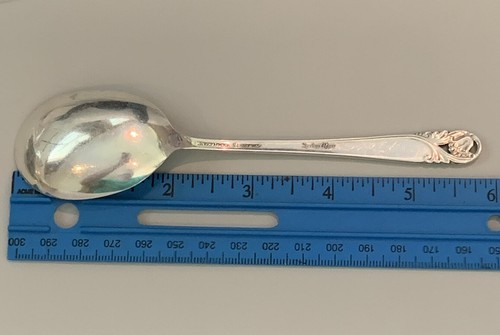 International Sterling Silver Sugar Spoon 5 7/8 long Spring Glory No Monogram - Picture 6 of 7