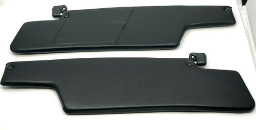 Sunvisor Sun Visors set with bracket for Porsche 914 1969-1976 BLACK LHD - Picture 8 of 12