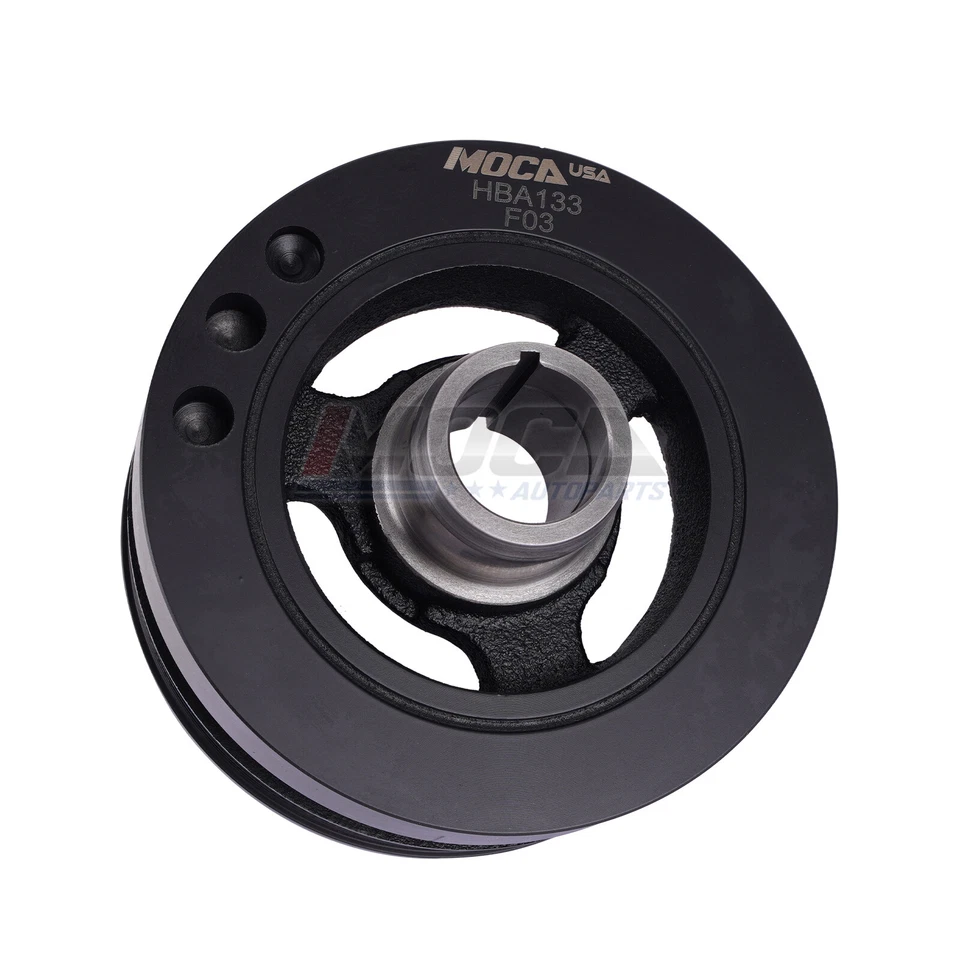 Correa serpentina equilibradora armónica para Dodge Ram 1500 2500 3500 2000 y 2002 5,9 L Foto 3 de 4